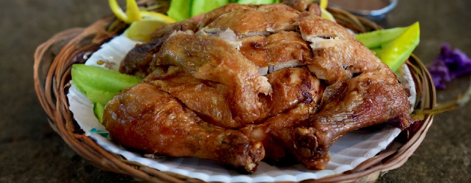 Appetizers with sauce