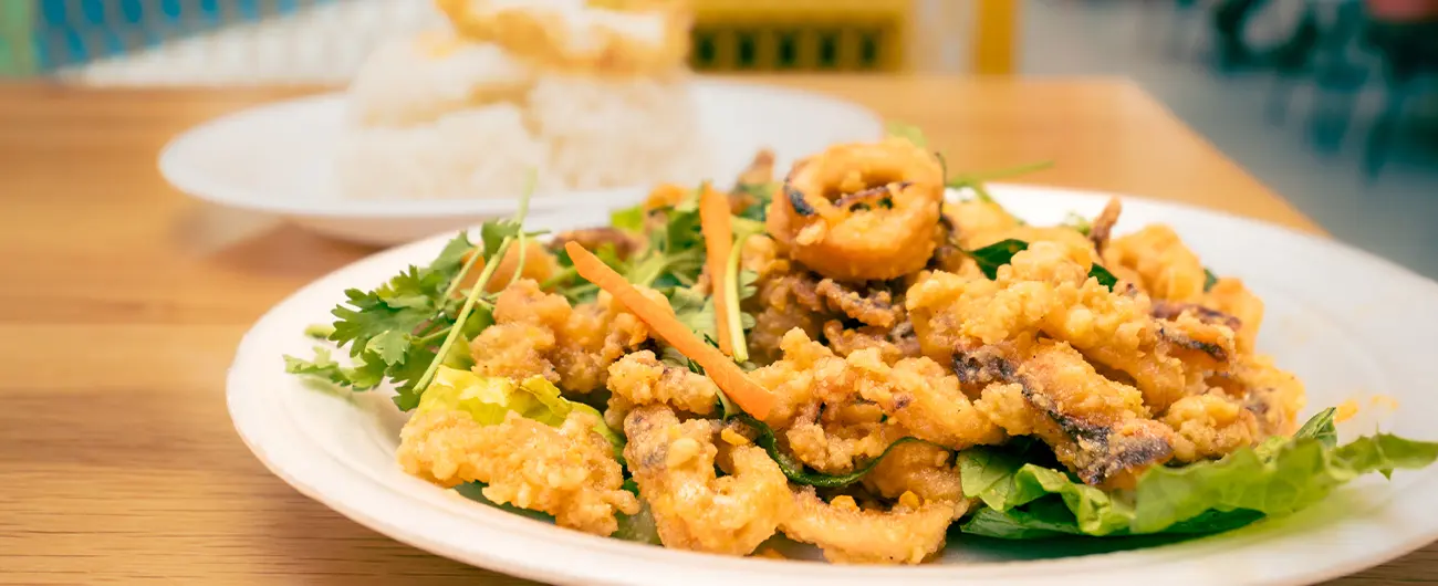 Oriental Fried Shrimps