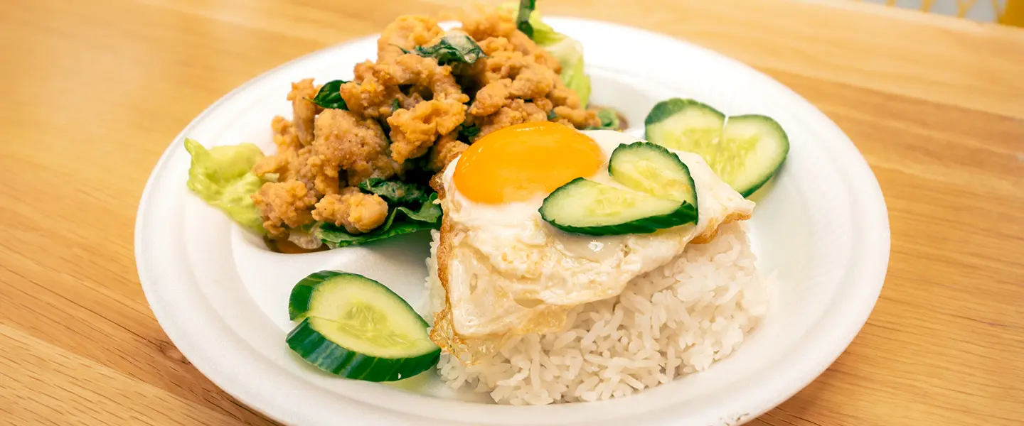 Little oriental dish