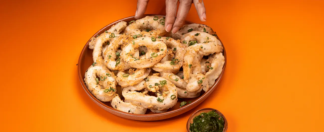 Grilled food on plate